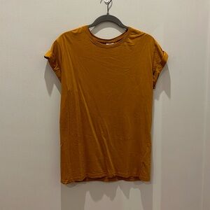 NWOT Yellow Top/T-shirt Dress